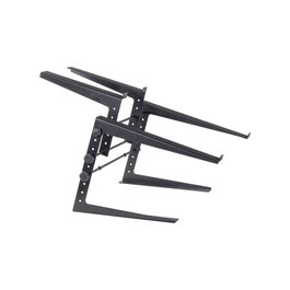 Headliner Support double pour contrôleur DJ et ordinateur portable, réglable en hauteur et largeur, antidérapant, 2,5 kg