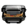 Russell Hobbs Appareil 3-en-1 Sandwich, Gaufres et Grill, Noir et Inox