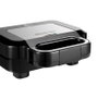 Russell Hobbs Appareil 3-en-1 Sandwich, Gaufres et Grill, Noir et Inox