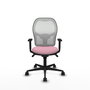 Chaise de Bureau Piqueras y Crespo 1D036N0 Rose