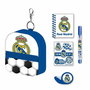 CERDÁ Set de Papeterie Mini Mochila Real Madrid en Polyester Bleu Royal - 19,5 x 22,5 x 4,5 cm