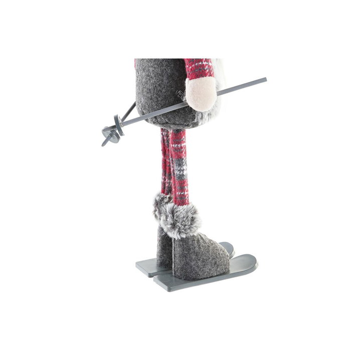 Figurine Décorative DKD Home Decor Noël Gnome Polyester (16 x 12 x 46 cm) (2 Unités)