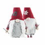 Figurine Décorative DKD Home Decor Noël Gnome Polyester (16 x 12 x 46 cm) (2 Unités)