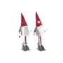 Figurine Décorative DKD Home Decor Noël Gnome Polyester (16 x 12 x 46 cm) (2 Unités)