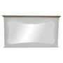 Miroir mural DKD Home Decor Blanc Naturel 105 x 64 x 4,5 cm