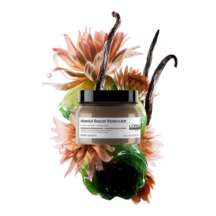 L'Oréal Professionnel Paris Masque Absolut Repair Moléculaire pour Cheveux Abîmés 150 ml