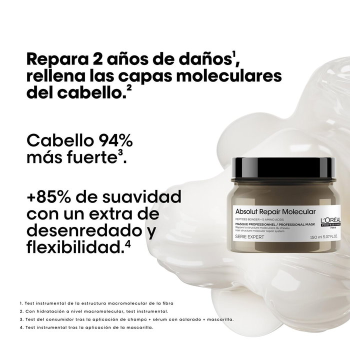 L'Oreal Professionnel Paris Masque Absolut Repair Molecular 150 ml L'Oreal Professionnel Paris Masque Absolut Repair Molecular 150 ml