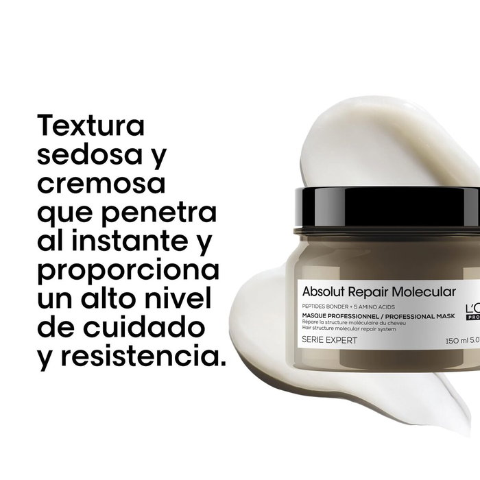 L'Oreal Professionnel Paris Masque Absolut Repair Molecular 150 ml L'Oreal Professionnel Paris Masque Absolut Repair Molecular 150 ml