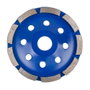 Workpro Meule tasse diamantée segmentée 9 dents Profi Ø115 x 22,2 mm pour béton et pierre