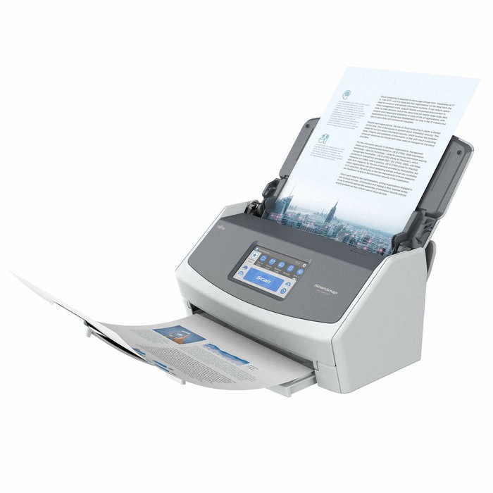 Ricoh ScanSnap iX-1600 - Scanner document ADF USB 3.2 et WiFi, 40 ppm, 600 DPI, recto verso, écran tactile 4.3", Blanc