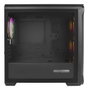 Genesis Boîtier PC Irid 503 ARGB Mini Tower Noir, 4 Ventilateurs 120mm ARGB, Vitre Trempée