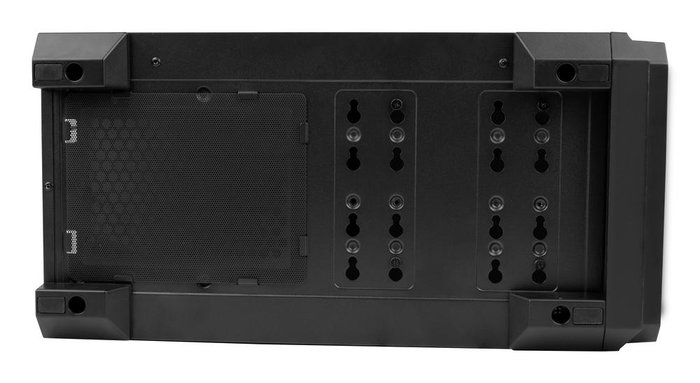 Genesis Boîtier PC Irid 503 ARGB Mini Tower Noir, 4 Ventilateurs 120mm ARGB, Vitre Trempée