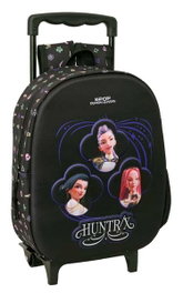 Safta Sac à dos 3D à roulettes K-Pop Demon Hunters Sound 27x33x10cm
