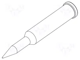 ERSA Pointe de soudage conique et allongée 0,5mm