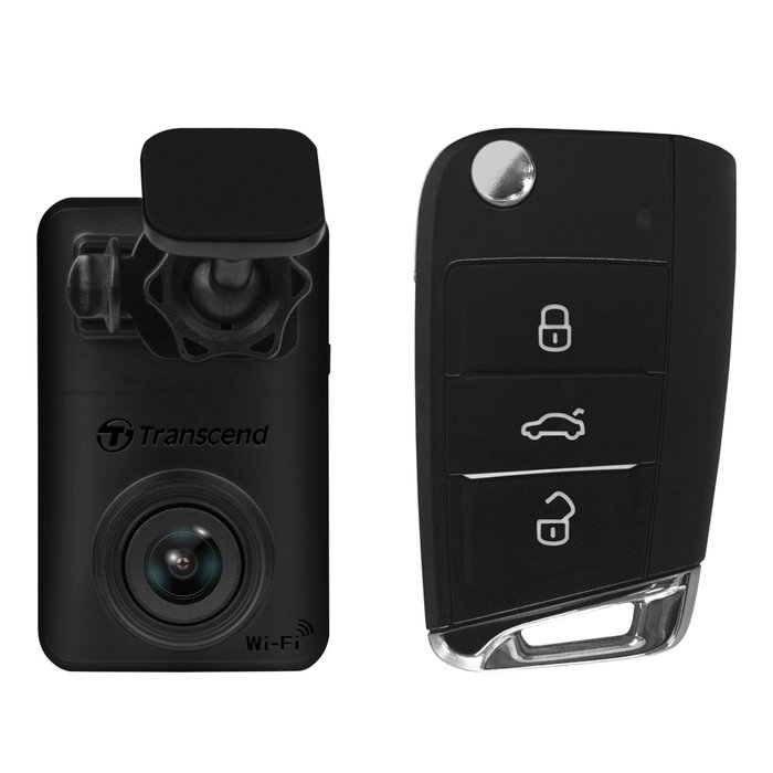 Transcend DrivePro 10 Dashcam avec microSDXC 64 Go