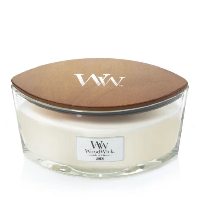 Bougie Parfumée Woodwick Core Ellipse Linen Bougie Parfumée Woodwick Core Ellipse Linen