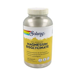 SOLARAY Magnésium Bisglycinate 240 Gélules Végétales