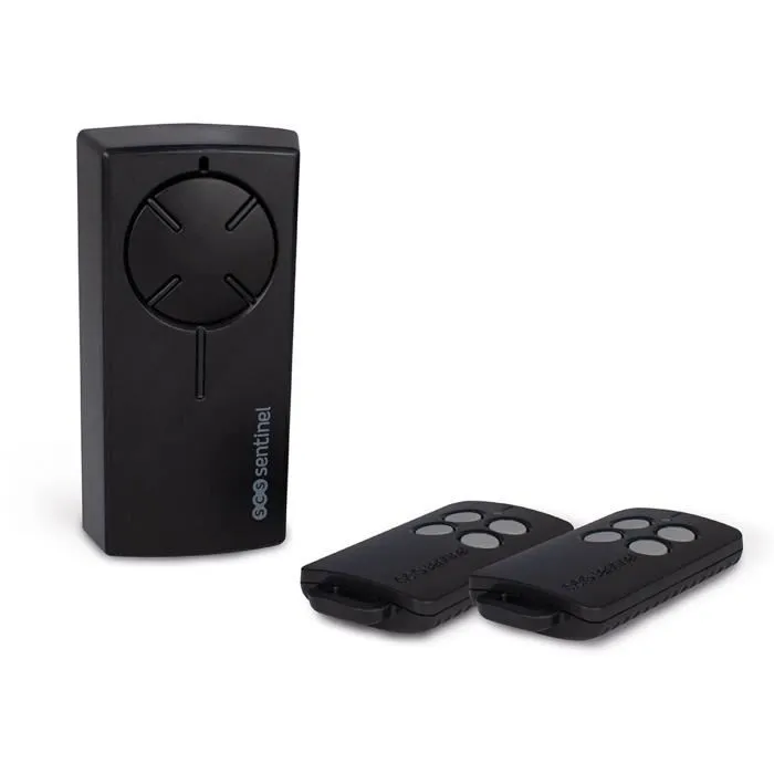 SCS SENTINEL - RadioGate Kit - Kit Récepteur Radio Universel 12/24V pour Portail et Garage - Inclut 2 Télécommandes à Boutons Gris SCS SENTINEL - RadioGate Kit - Kit Récepteur Radio Universel 12/24V pour Portail et Garage - Inclut 2 Télécommandes à Boutons Gris