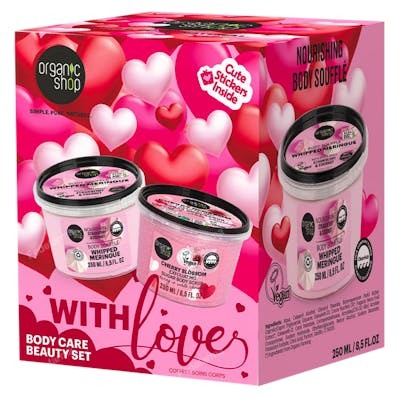 Organic Shop Coffret de Soins Corporels With Love 250 ml/250 ml Organic Shop Coffret de Soins Corporels With Love 250 ml/250 ml