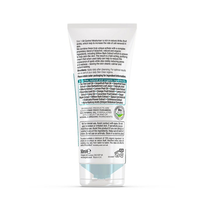 Dr. Organic Skin Clear Crème Hydratante 50 ml Dr. Organic Skin Clear Crème Hydratante 50 ml