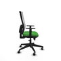 Piqueras y Crespo Chaise de Bureau Horna Vert et Blanc