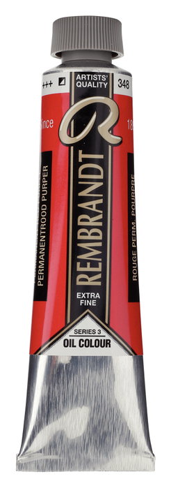 Rembrandt Peinture à l'huile Rouge Permanent Pourpre 348, 40 ml Rembrandt Peinture à l'huile Rouge Permanent Pourpre 348, 40 ml