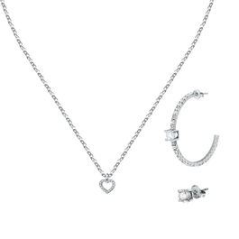 Ensemble Collier et Boucles d'oreille La Petite Story LPS20ASD05 Argenté