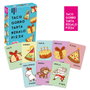 Lúdilo - Jeu de cartes Taco, Gorro, Tarta, Regalo, Pizza (Réf. 803105) - Jeu d'ambiance et de rapidité en espagnol/portugais - À partir de 8 ans