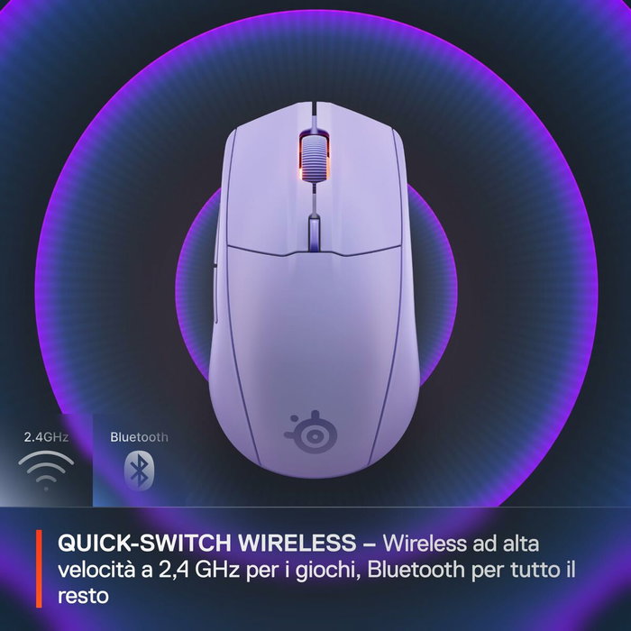 Souris SteelSeries 62525 Lavande