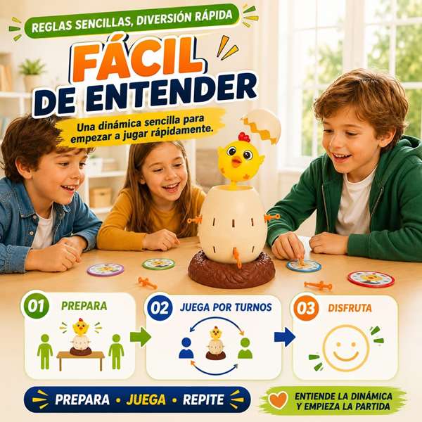 Jugatoys - enfamilia ¡Pollito Saltarín!
