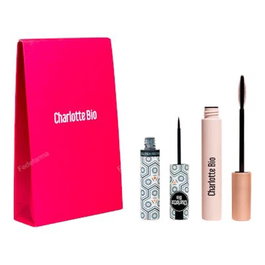 CHARLOTTE BIO Set de maquillage pour les yeux Mascara Noir et Crayon
