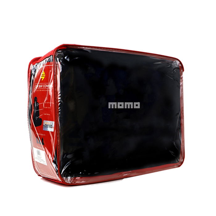 Momo Housse De Voiture Taille M 3 Couches MOMLCC3LM Noir Et Gris Protection UV