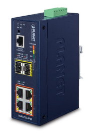 Planet IGS-5225-4P2S Commutateur Ethernet Industriel L2+ 4 Ports PoE+ et 2 SFP