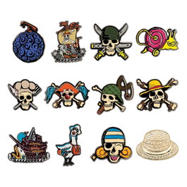 FaNaTtik One Piece présentoir Pin's Mystery Pin Badge (12)