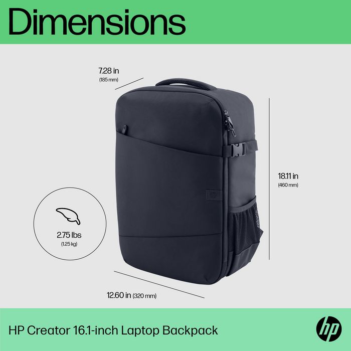 HP Sac à dos HP Creator pour ordinateur portable 16,1 pouces