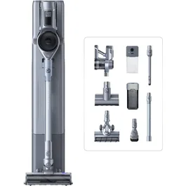 Narwal V40 Aspirateur Balai sans Fil avec Station d'Auto-Vidage - 28000 Pa - Autonomie 120 min - Anti-Emmelement des Poils