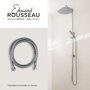 Edouard Rousseau Flexible de douche 1,75 m Inox chromé
