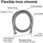 Edouard Rousseau Flexible de douche 1,75 m Inox chromé