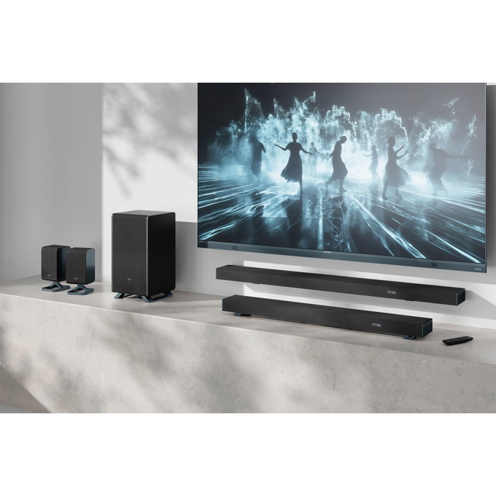 Sharp HT-SPR52021 Paire d'enceintes arrière sans fil 2.0.2 noir