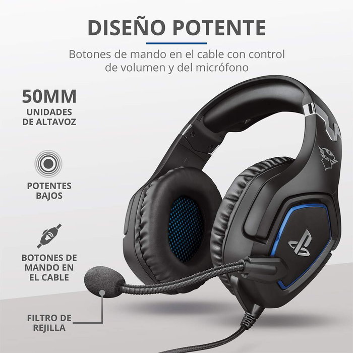Trust GXT 488 Forze Casque Gaming avec Micro Noir Trust GXT 488 Forze Casque Gaming avec Micro Noir