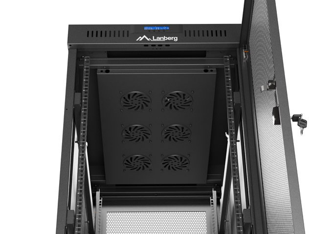 Lanberg FF01-6032-23BL Armoire Rack 19'' 32U 600x1000mm Noir Lanberg FF01-6032-23BL Armoire Rack 19'' 32U 600x1000mm Noir