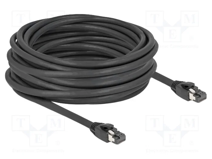 DELOCK Câble Ethernet Cat 8.1 S/FTP 10m DELOCK Câble Ethernet Cat 8.1 S/FTP 10m
