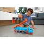 Hot Wheels Circuit Super Transporteur Extensible GVG37 avec 3 Voitures, Piste de Course 182 cm, Capacité 25 Véhicules, À Partir de 4 Ans