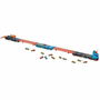 Hot Wheels Circuit Super Transporteur Extensible GVG37 avec 3 Voitures, Piste de Course 182 cm, Capacité 25 Véhicules, À Partir de 4 Ans