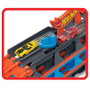 Hot Wheels Super Transporteur Extensible avec Piste de Course