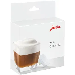 JURA Wi-Fi Connect V2 - Émetteur Bluetooth et Wi-Fi pour machines à café Jura - Compatible Cool Control et application J.O.E. - Option de programmation