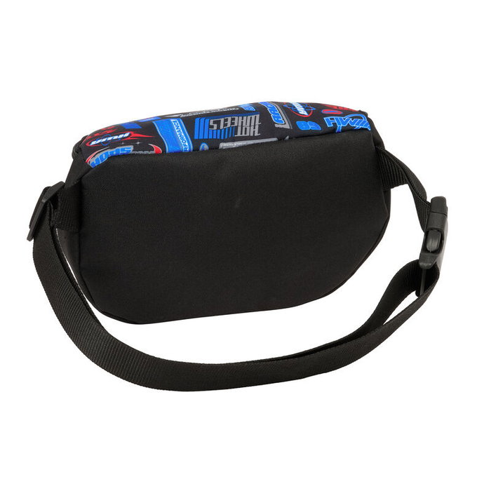 Safta Riñonera Hot Wheels pour enfants - 23 x 14 x 9 cm - Sac à taille - À partir de 36 mois