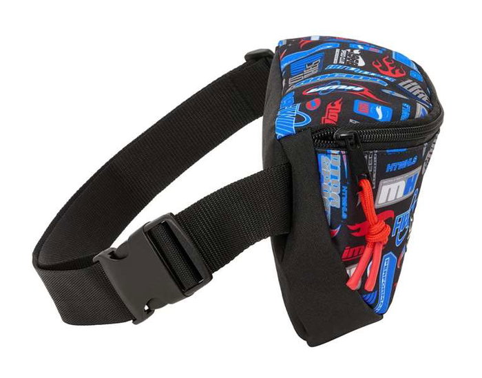 Safta Riñonera Hot Wheels pour enfants - 23 x 14 x 9 cm - Sac à taille - À partir de 36 mois