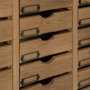 BigBuy Home Caisson à Tiroirs Beige Bois d'épicéa et MDF