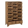 BigBuy Home Caisson à Tiroirs Beige Bois d'épicéa et MDF